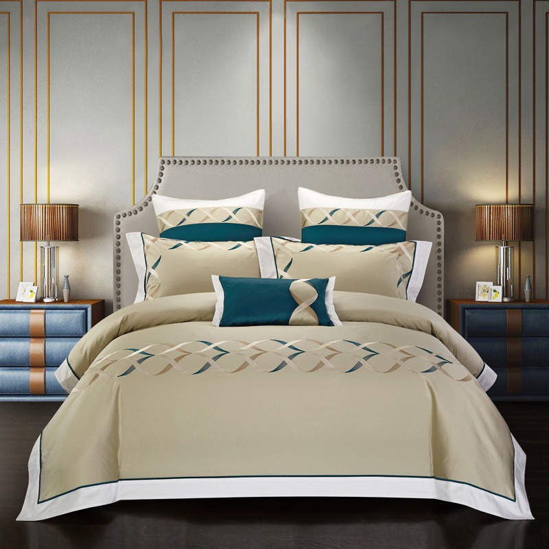 Four-piece cotton embroidery embroidery home textile - Image 13