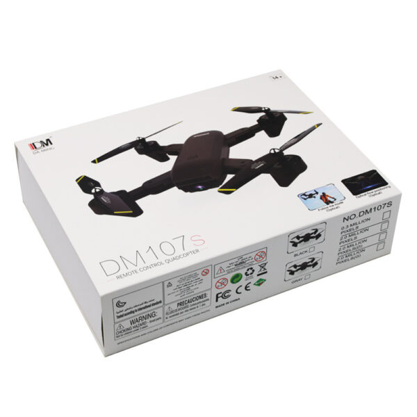 Drone Folding Dual Camera  DM107S Optical Flow Positioning 4K HD Aerial Photography Drone - Image 3