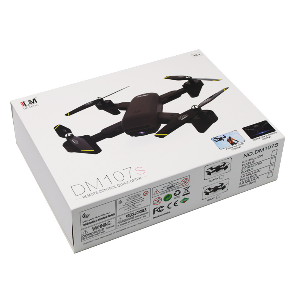 Drone Folding Dual Camera  DM107S Optical Flow Positioning 4K HD Aerial Photography Drone - Image 3