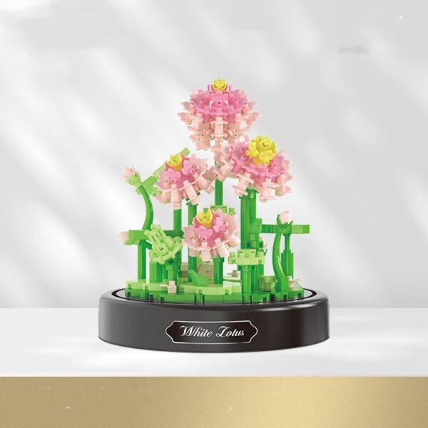 Small Particle Assembly Rose Decoration Toys - Image 14
