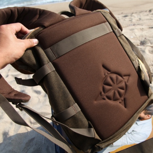 Retro photography backpack camera bag - Image 4