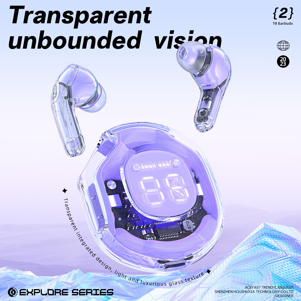 NEW T8 TWS Wireless Earphone Bluetooth 5.3 Headphones Sport Gaming Headsets Noise Reduction Earbuds Bass Touch Control - Image 5