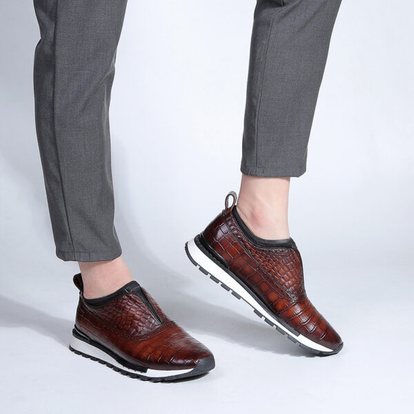 Men's Fashion Casual Color Polish Sneakers - Image 10