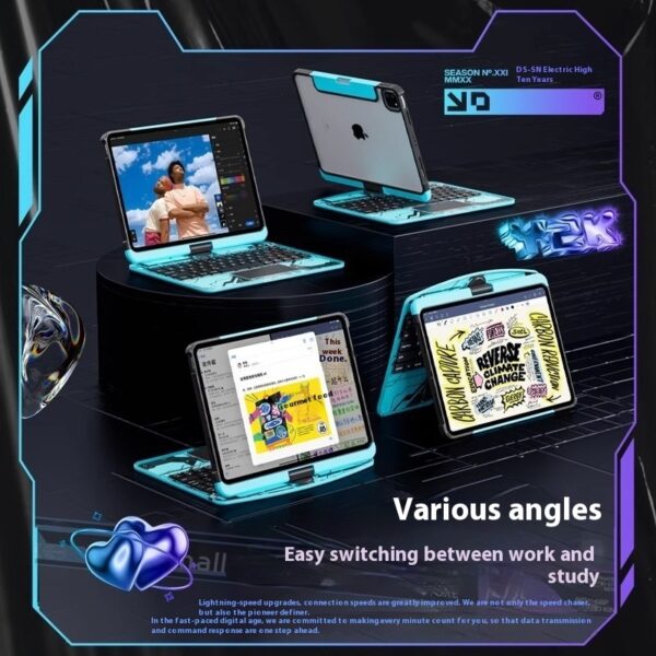 Applicable Tablet Pro13 Miaocontrol Keyboard Protective Case Mute - Image 2
