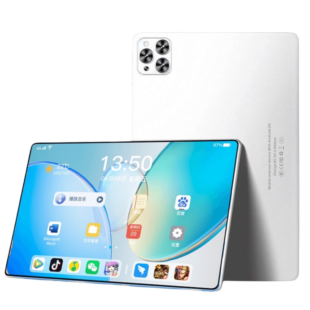 10.1 Inch Tablet Pc 4GB RAM Android 12.0 Tablet PC MTK6762 Processor ROM 4G Network For Business Education Gaming PC