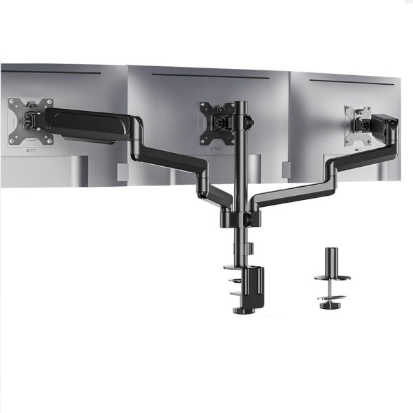 Suitable For 27-inch Screen Three-arm Gas Spring With Advanced Computer Monitor Holder Arm - Image 2