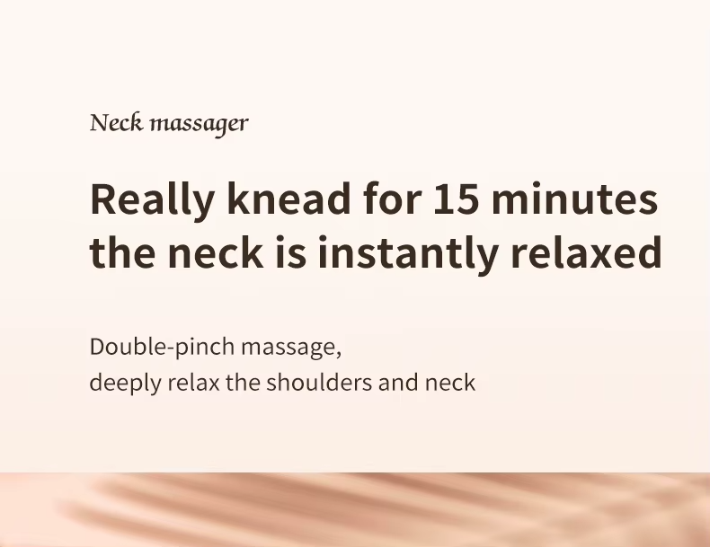 Wholesale Customized Wireless Personal Portable Neck Wearable Massagers Cold And Warm Hanging Neck Massager - Image 25