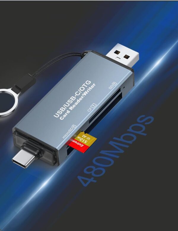 Cf Card Reader SD Car USB Three-in-one - Image 10