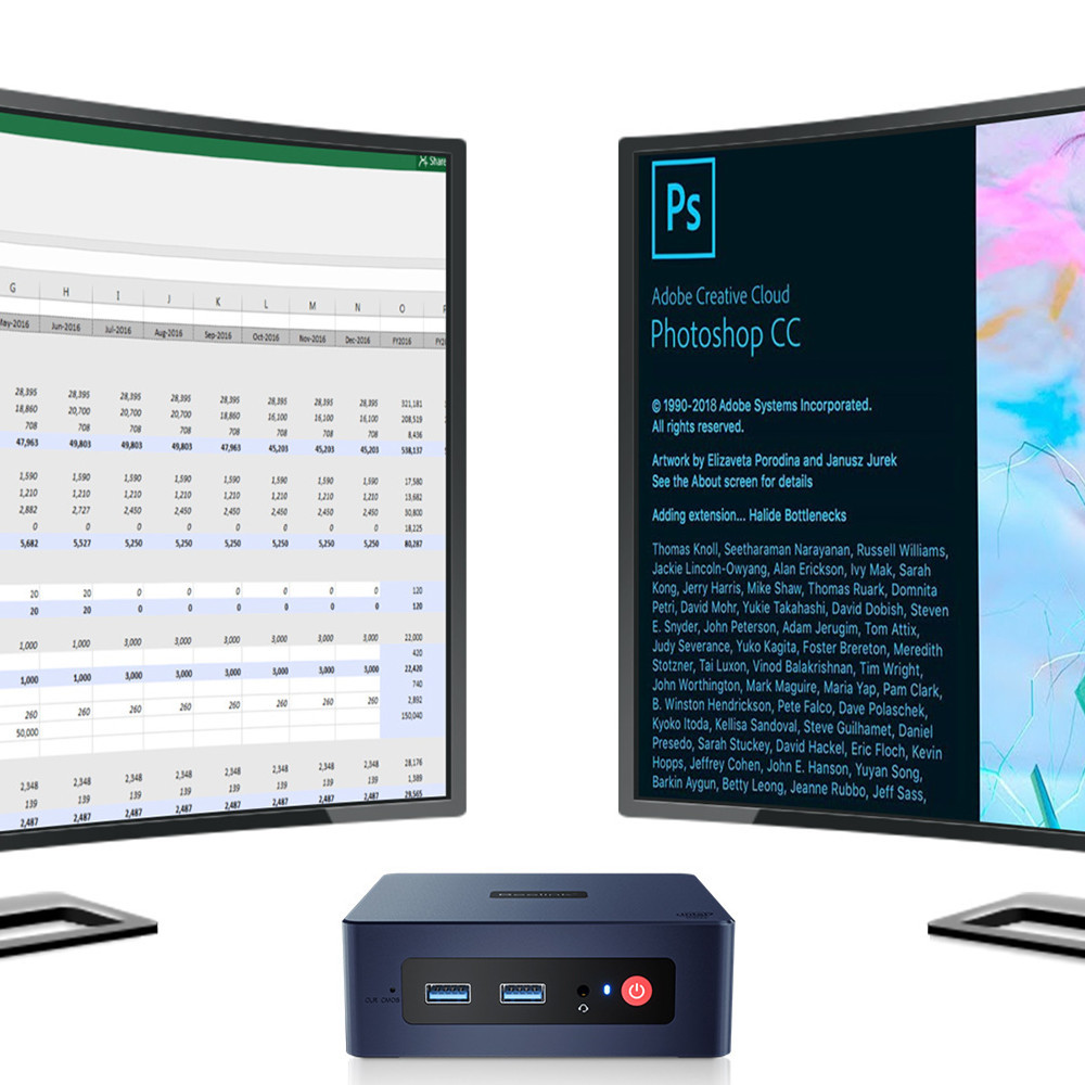 Beelink MINI S N5095 MINI-host 4K Office Game Theater Portable MiniPC Desktop Computer - Image 1