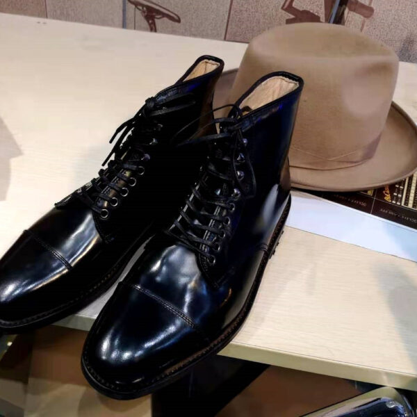 Three Joint Gentleman Suit Leather Shoes - Image 10
