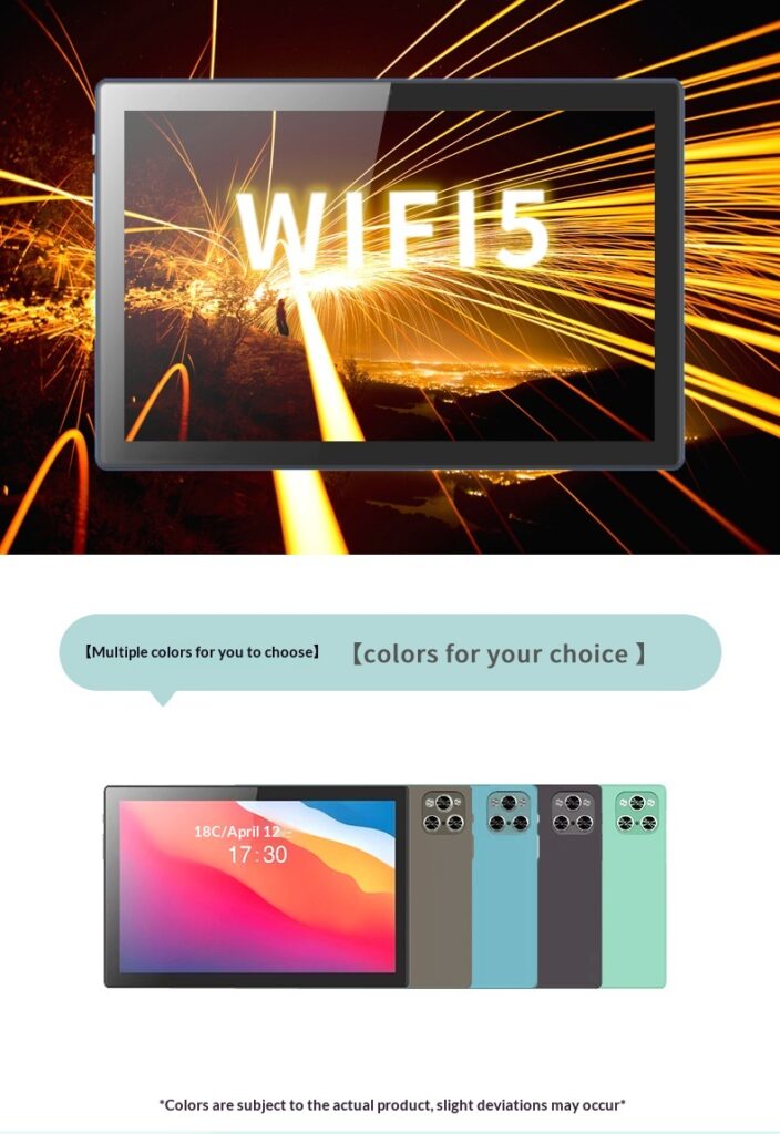101-inch Tablet With A High-definition Large Screen For Gaming And Entertainment