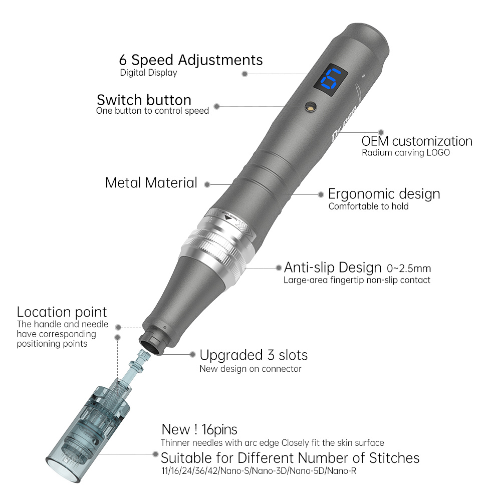 Wireless Mode Electric Micro-Needle Beauty Device - Image 6