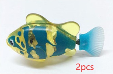 Cat Interactive Electric Fish Water Toy For Indoor Play Swimming Robot Fish Toys For Cat Dog Pet Baby Swimmer Bath Robofish Toys - Image 25