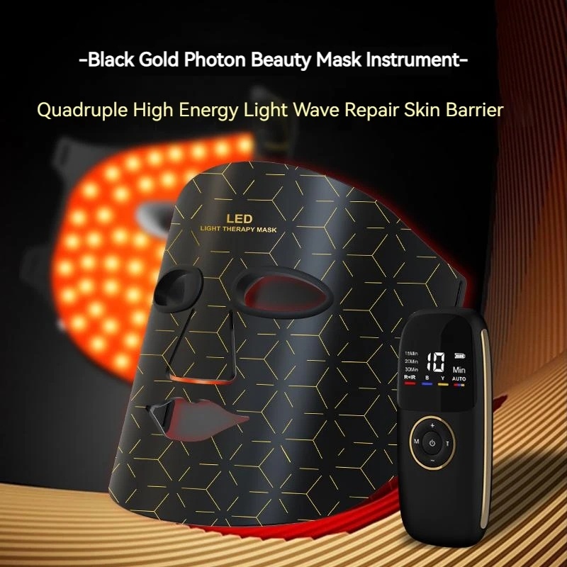 Photon Beauty Mask Household Facial Charging Beauty Instrument Acne Removal Shrink Hole Firming Skin Wrinkle Removal - Image 1