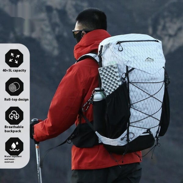 Mountaineering Bag Large Capacity Camping Off-road Waterproof Backpack - Image 6