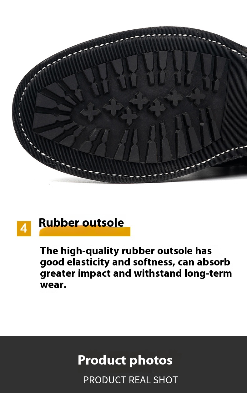 Tooling First Layer Cowhide Fall Winter Men Genuine Leather Boots - Image 24