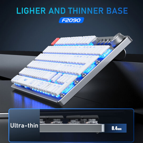 Wireless Mechanical Keyboard Thin 104 Keys - Image 8
