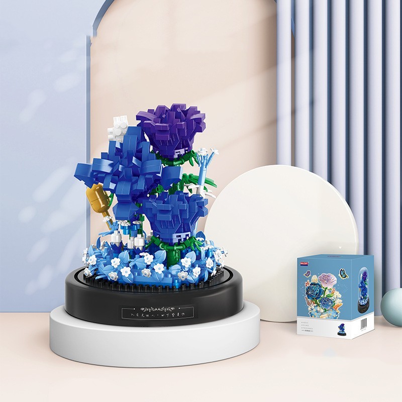 Small Particle Assembly Rose Decoration Toys - Image 20