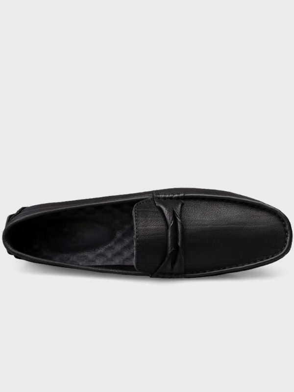 Genuine Leather Slip-on Lofter Peas Casual Shoes Men - Image 5