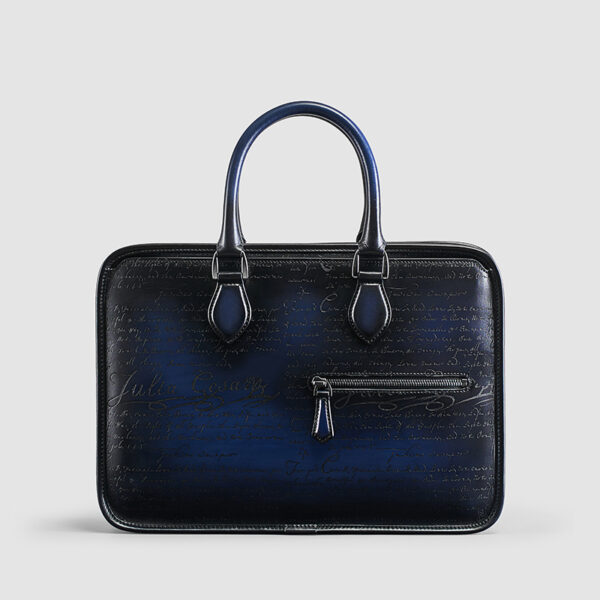Hand-rubbed Vintage Business Bag - Image 8
