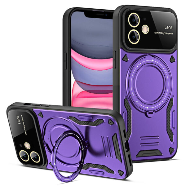 U-shield Large Window Magnetic Bracket Phone Case Advanced Sense Protective Cover - Image 2