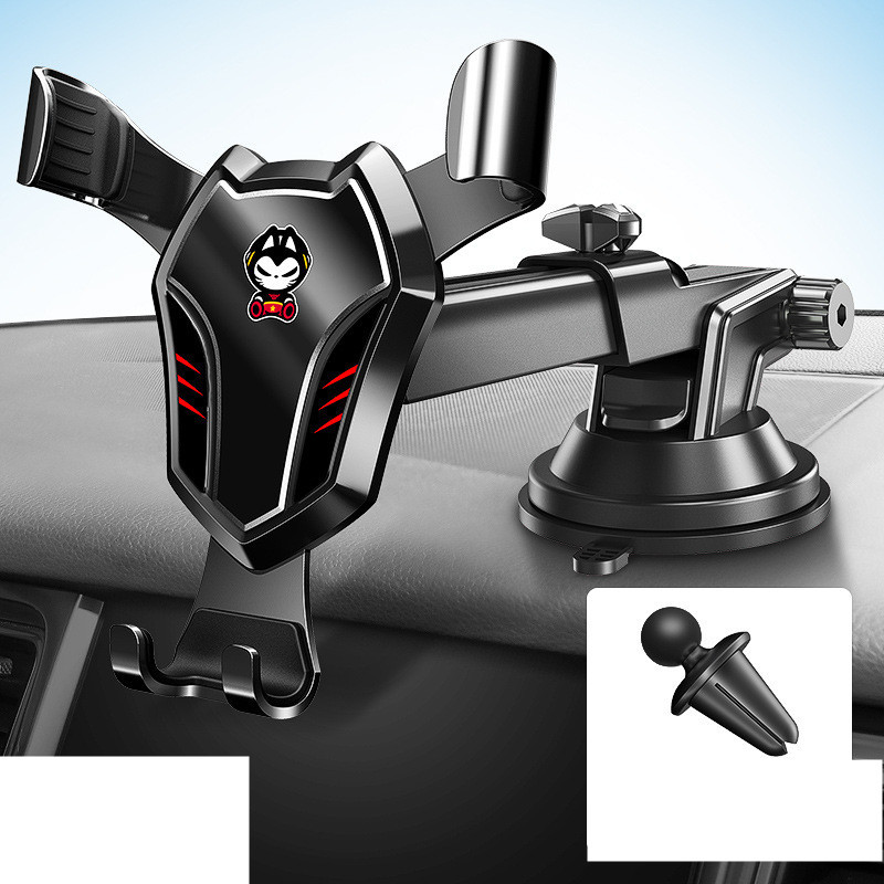 Pull Cat Car Phone Holder Air Outlet Gravity - Image 2