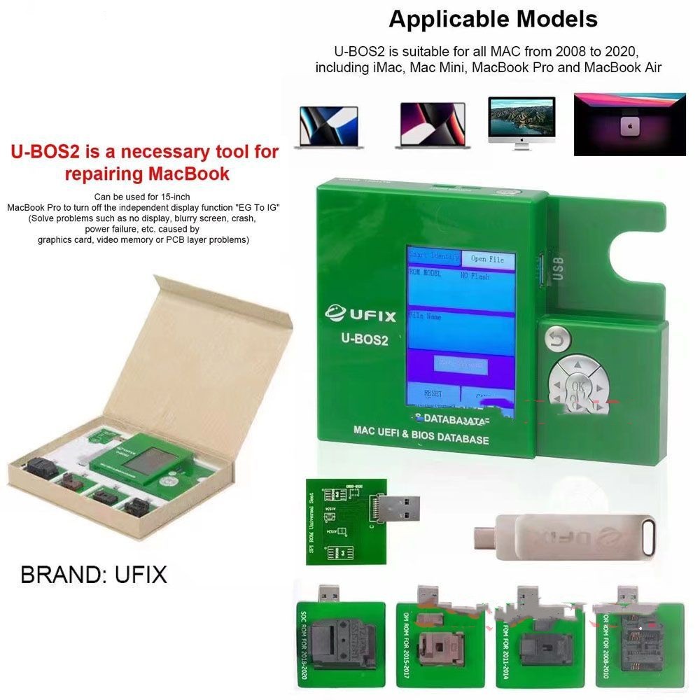Ufix U-BOS2 For Remove EFI Lock Firmware Lock PIN Code Lock - Image 6