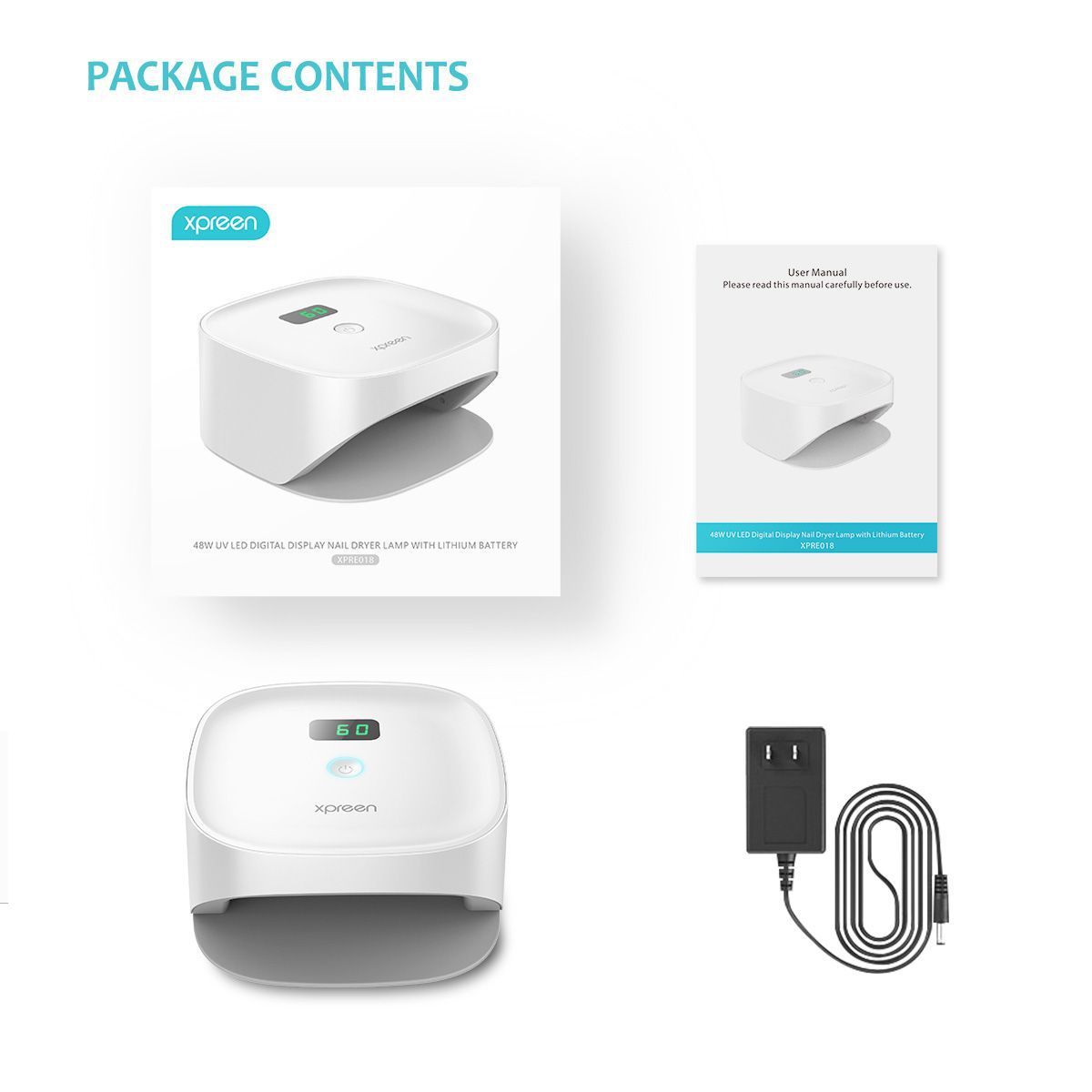 Wireless charging nail phototherapy machine - Image 4