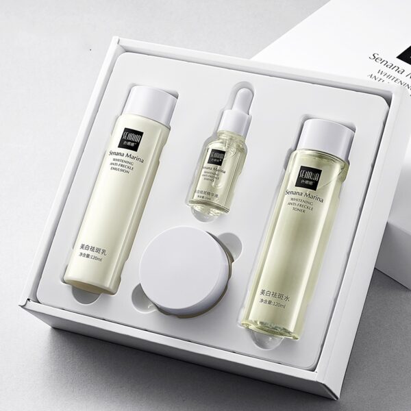 Whitening And Freckle Removing Skin Care Kit Hydrating Moisturizing And Brightening Skin Tone - Image 4