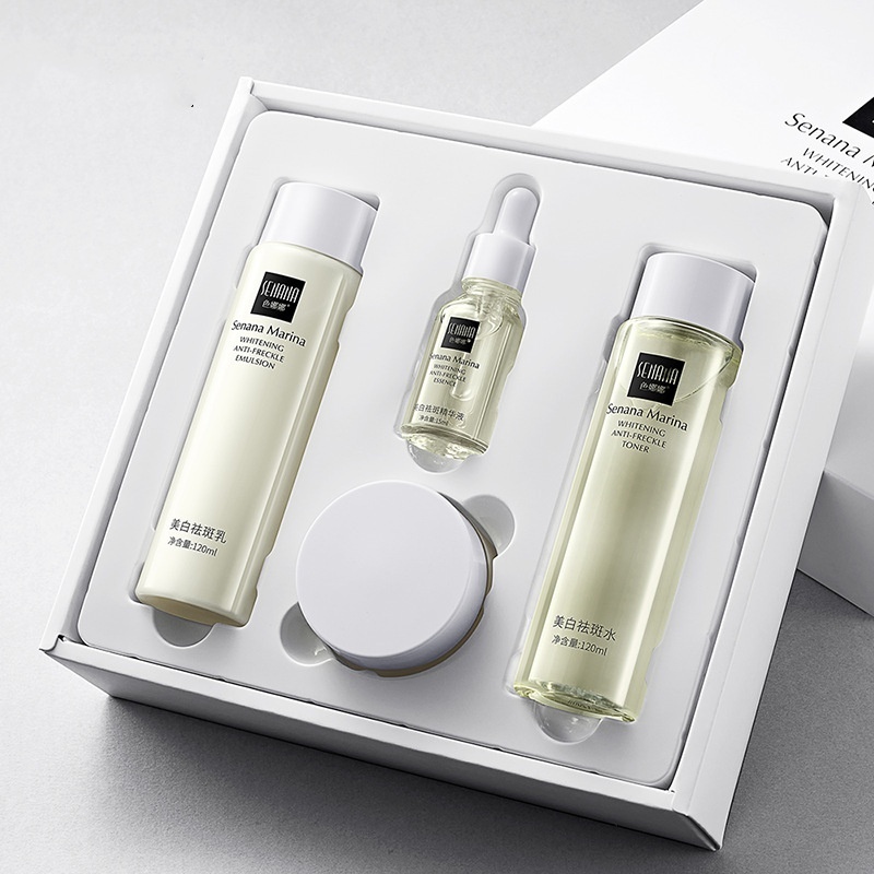Whitening And Freckle Removing Skin Care Kit Hydrating Moisturizing And Brightening Skin Tone - Image 4