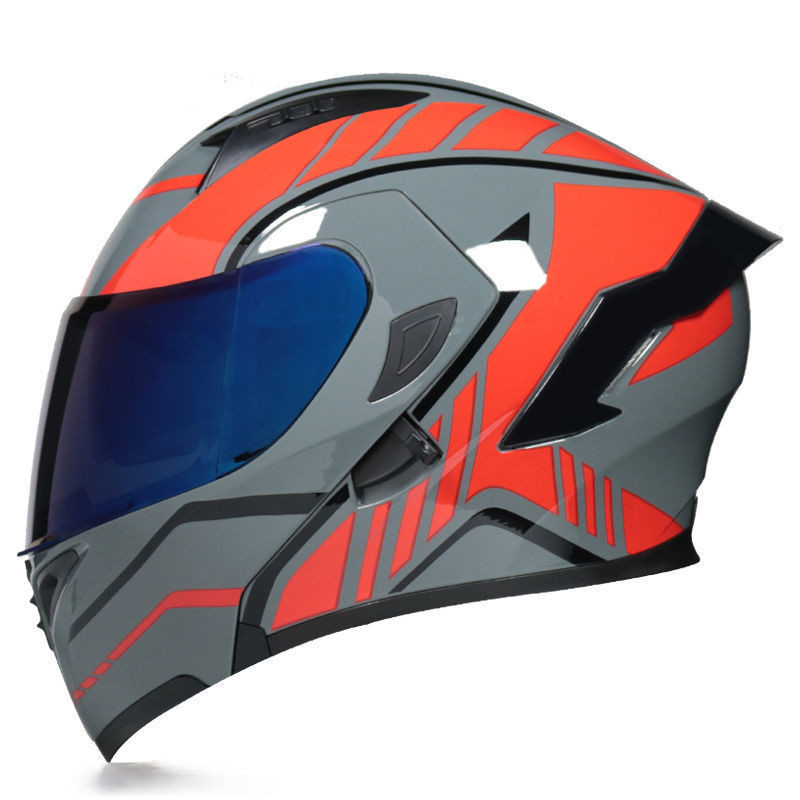 Half Helmet Helmet Personality Winter Locomotive Gray - Image 20