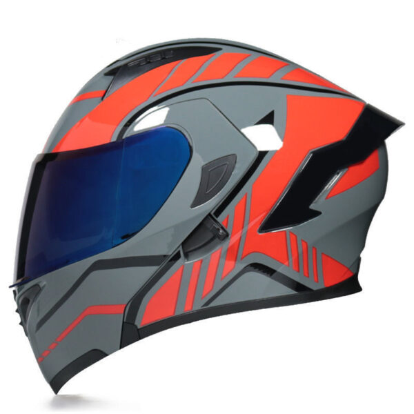 Half Helmet Helmet Personality Winter Locomotive Gray - Image 22
