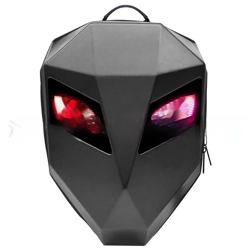 Motorcycle Helmet Hard Shell Waterproof Night Light Backpack - Image 17
