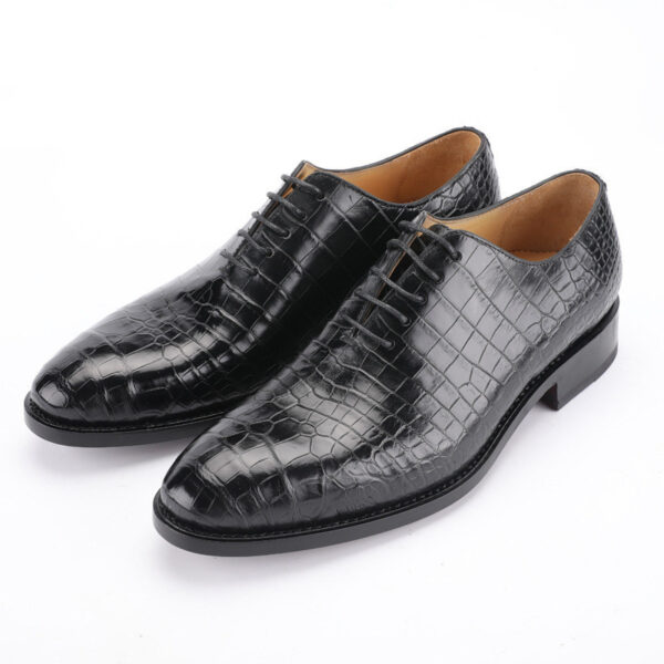 Fashion New High-end Leather Men's Shoes - Image 7