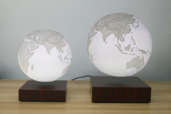 Levitating Earth Jupiter Lamp Magnetic Floating LED Night Light - Image 3