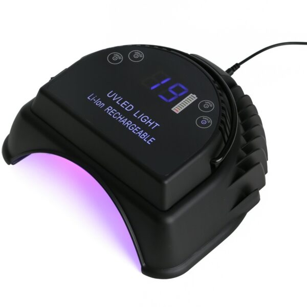 Wireless Charging LED Nail Lamp With Lithium Battery - Image 8