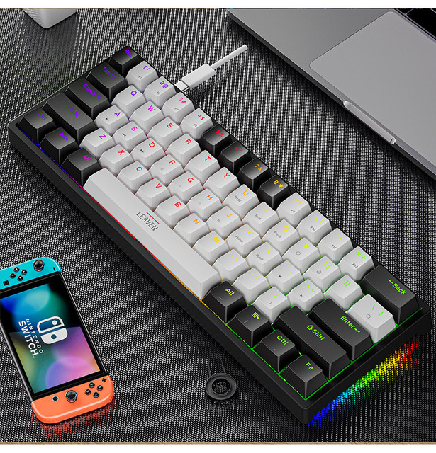 Plastic mechanical keyboard for games - Image 18
