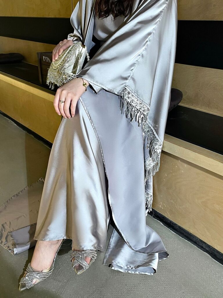 Tassel Dress Women's Robe Two-piece Set