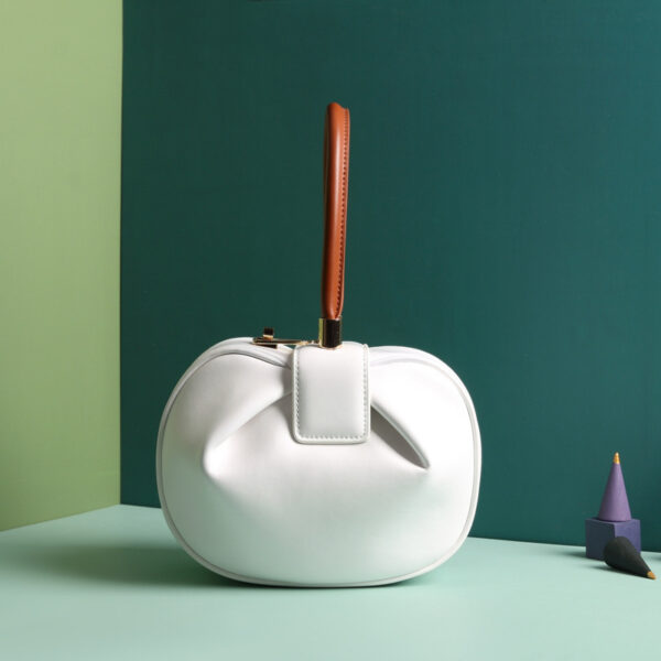 Leather handbags fashion dumplings handbag - Image 26