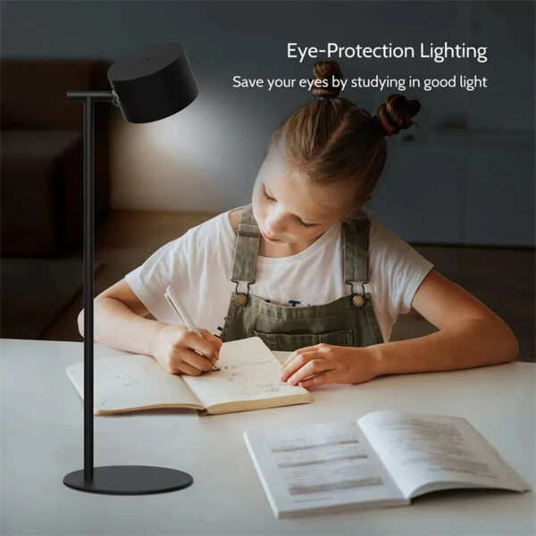 Magnetic Touchable LED USB Rechargeable Table Lamp 360 Rotate Cordless Remote Control Desk Lights Home Bedroom Wall Night Lamp - Image 7