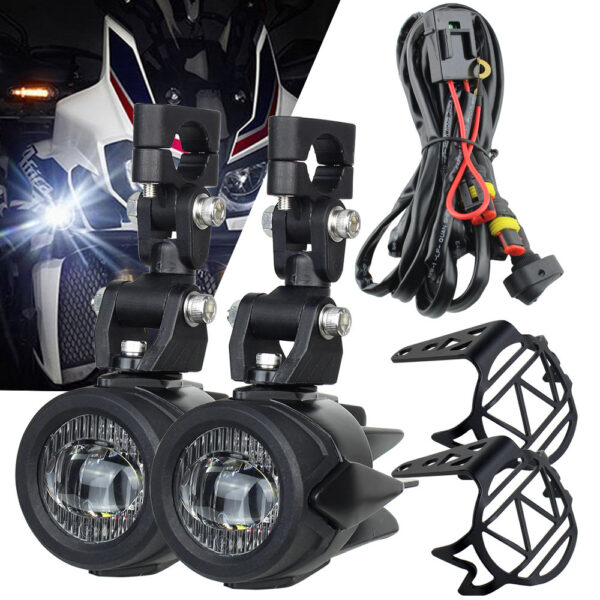 Waterfowl Fog Lamp Auxiliary Lamp Is Suitable For BMW Motorcycle Led Fog Lamp - Image 2