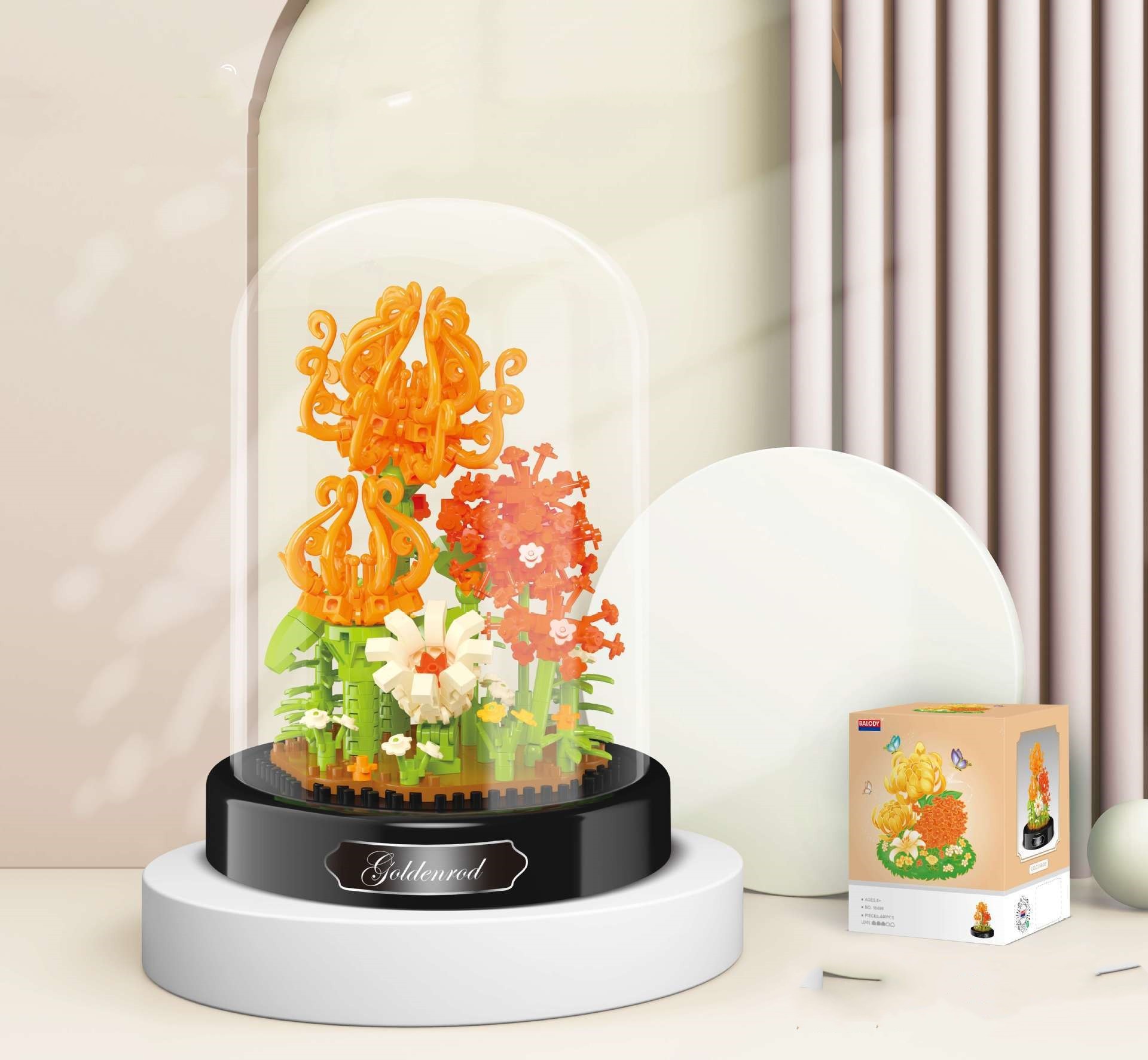 Small Particle Assembly Rose Decoration Toys - Image 24