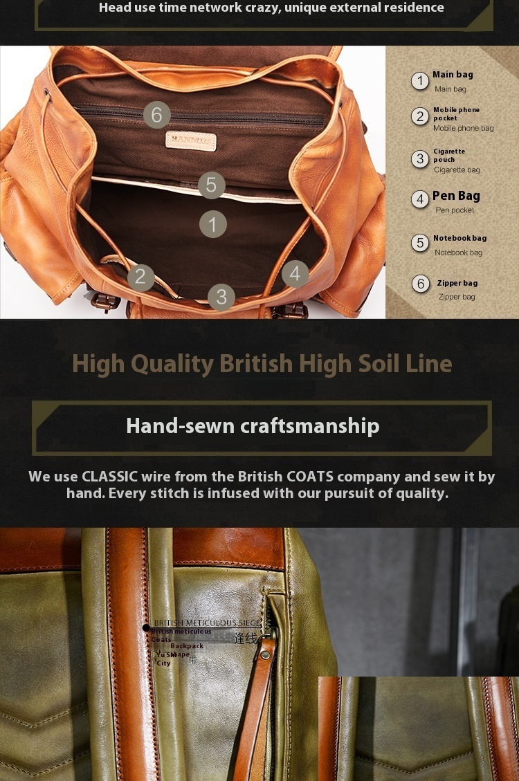 First Layer Leather Men