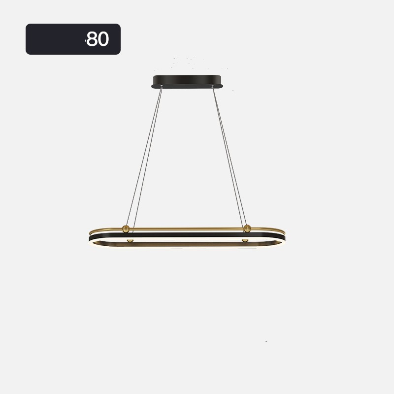 Dining Room Chandelier Modern Creative Personality Art Table Bar Long Chandelier - Image 13