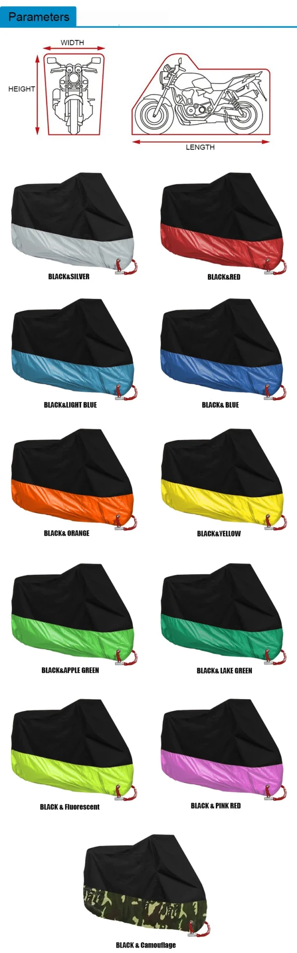 Waterproof Motorcycle Cover - Image 11