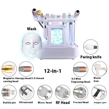 Beauty Instrument Cleaner Face Oxygen Injection Skin Spray Beauty Salon Mesotherapy Color Light Mask Beauty Instrument - Image 52