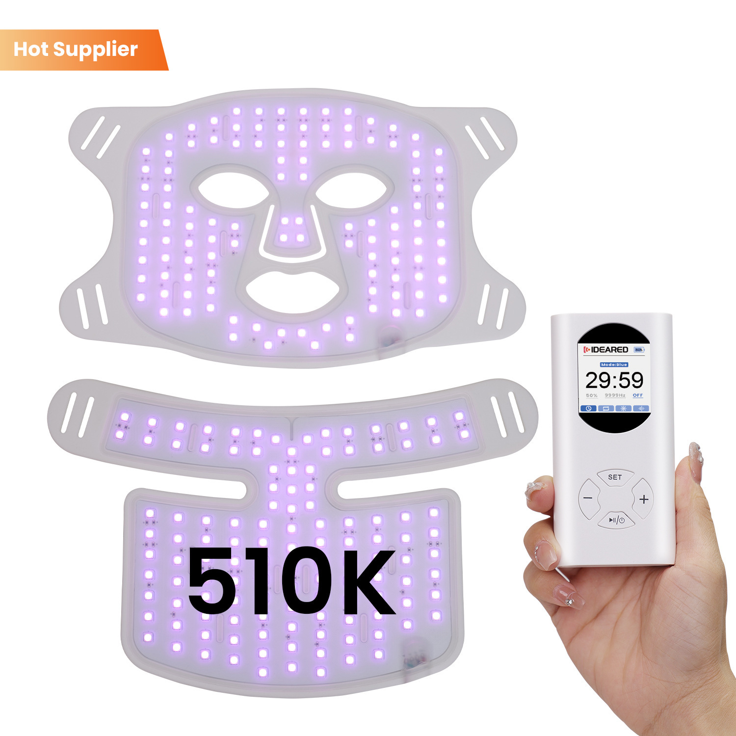 LED Mask Instrument Silicone Photon IPL Device Beauty Mask - Image 5