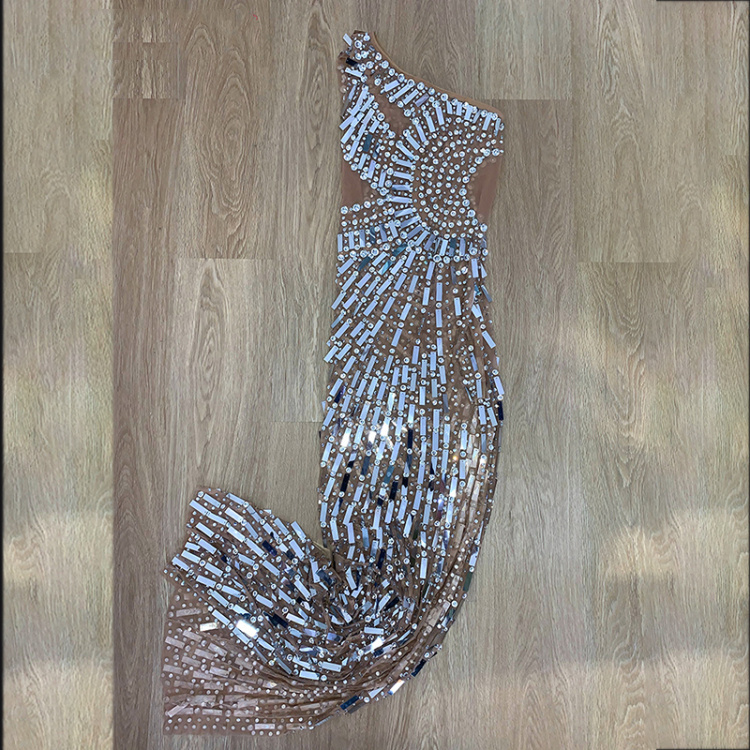 Costume Tile Tight Dress Wrap Skirt - Image 7