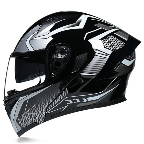 Half Helmet Helmet Personality Winter Locomotive Gray - Image 76