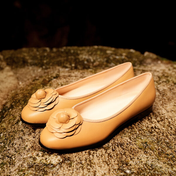 Flat Bottom Round Head Genuine Leather Pumps Female Comfortable Low Heel - Image 9